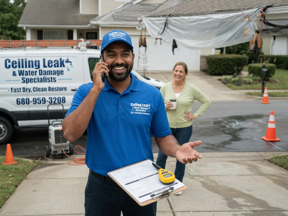 Ceiling Leak Cleanup Gap Mills, WV FAQs